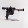 DL44 invisible raw steel stand
