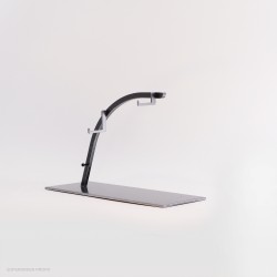 DL44 invisible raw steel stand