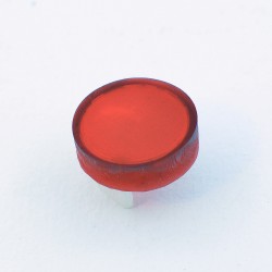 Red resin lens for real red...