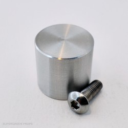 18mm aluminium button