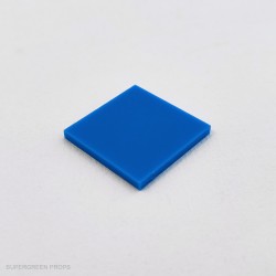 lentille carré bleu...