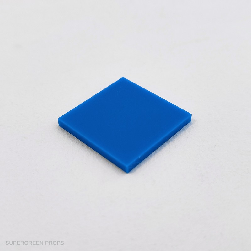 lentille carré bleu prop-accurate de 1 pouce