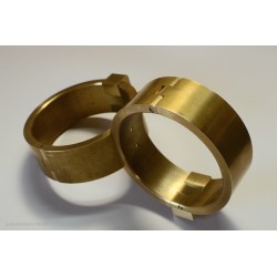 Princess brass handcuffs