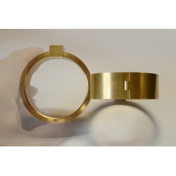 Princess brass handcuffs