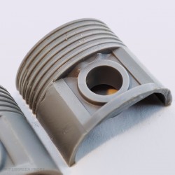 Vintage Revell v8 engine pistons (x2)