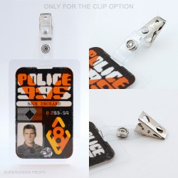 Deckard police badge, supergreen props, handcrafted collectibles